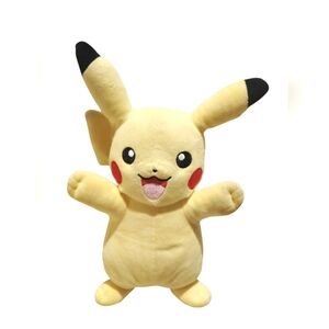 Pokemon Pikachu Talking Light-Up Power 13-inch Plush WCT and including a book